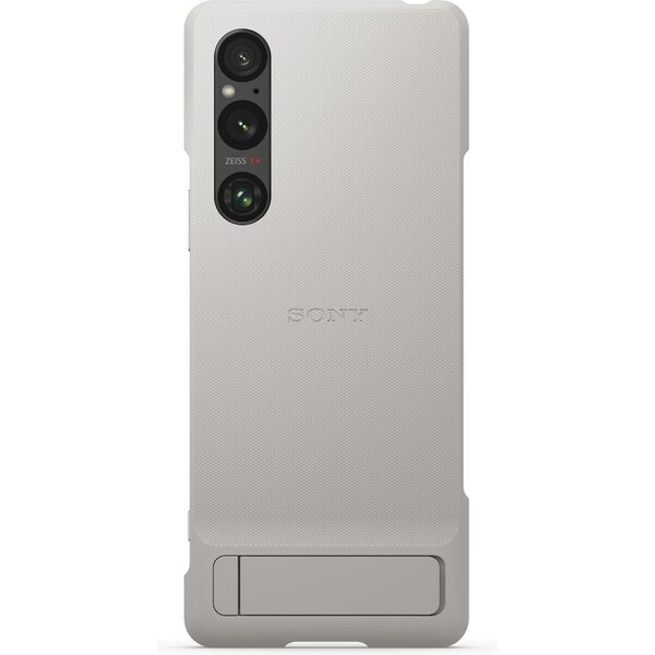 Levně Sony Stand Cover kryt Xperia 1 V 5G šedý