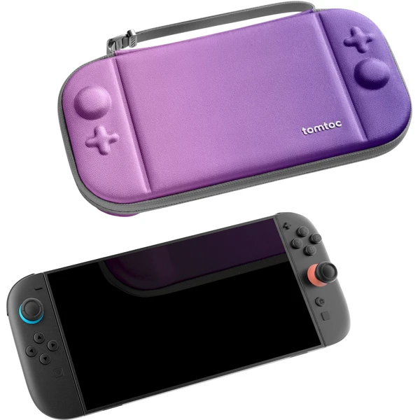 Tomtoc FancyCase cestovní pouzdro pro Nintendo Switch 2 fialové - Pouzdra - Obrázek P3JE000O01