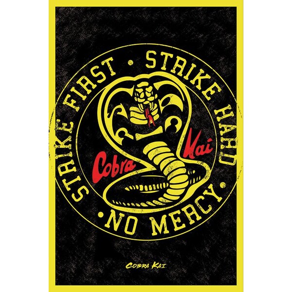 Levně Plakát Cobra Kai - Emblem (260)