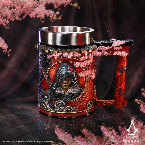 Korbel Nemesis Now Assassin's Creed: Shadows 14,5 cm - Hrnky - Obrázek P7QE000N01
