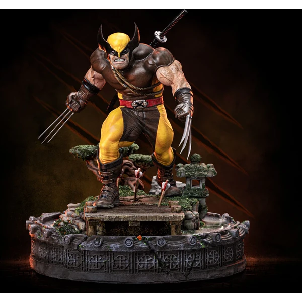 Soška Iron Studios Art Scale 1/10 Deluxe Marvel: X-Men Wolverine Unleashed 20,5 cm - Sochy a sošky - Obrázek P7T7000L01