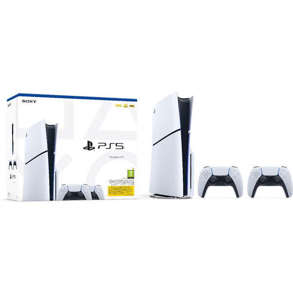 Levně PlayStation 5 + DualSense Wireless Controller bílý (verze slim)