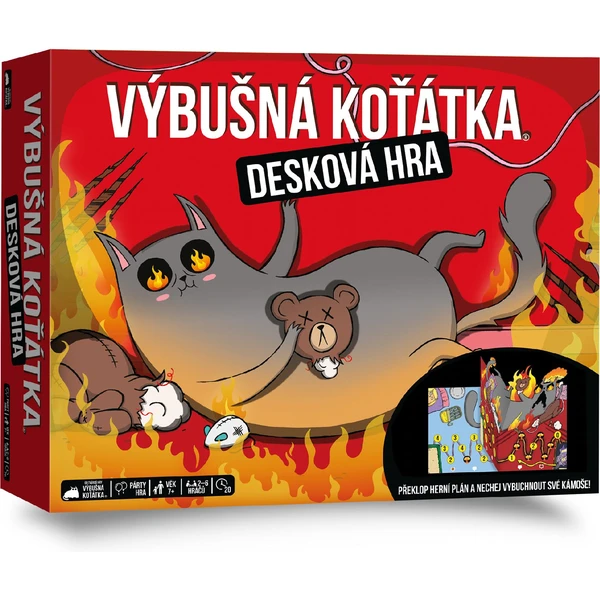 Výbušná koťátka: Desková hra - Deskové hry - Hlavní obrázek