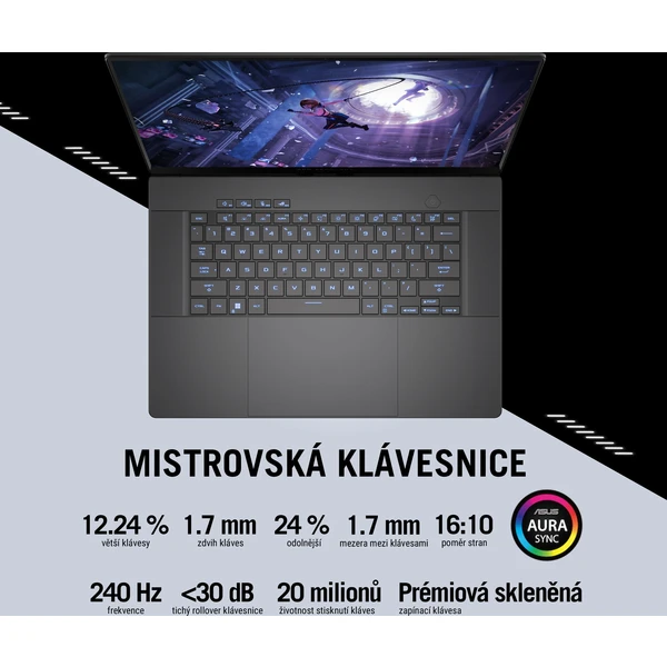 ASUS ROG Zephyrus G16 (GU605MY-NEBULA026W) šedý - Notebooky - Obrázek PB34000L01