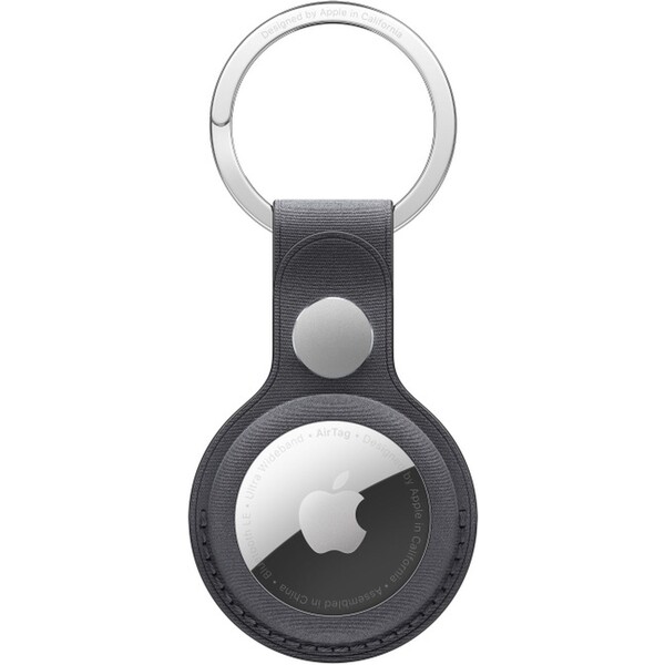 Levně Apple FineWoven klíčenka na AirTag černá
