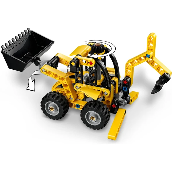 LEGO Technic 42197 Zadní nakladač - LEGO - Obrázek POSE000J01
