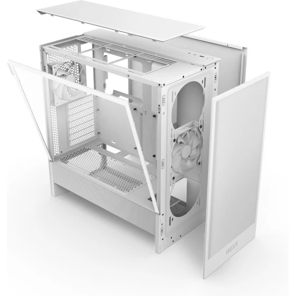 NZXT H5 Flow bílá - Počítačové skříně - Obrázek PUGA000L01