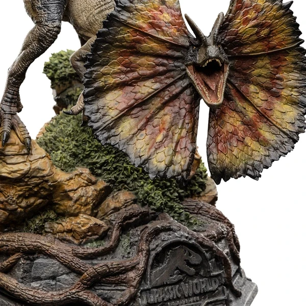 Soška Iron Studios Jurassic World - Dilophosaurus Art Scale 1/10 13 cm - Sochy a sošky - Obrázek PV92000N01