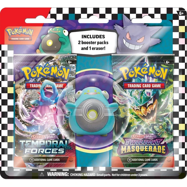 Pokémon TCG: Back to School 2024 - 2 Blister Booster s gumou - Pokémon karty - Obrázek Q2H7000L01