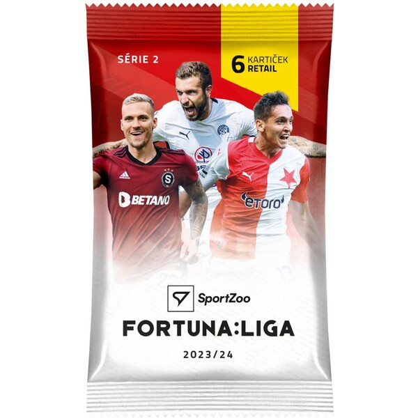Levně Fotbalové karty SportZoo Retail Balíček FORTUNA:liga 2023/24 - 2. série