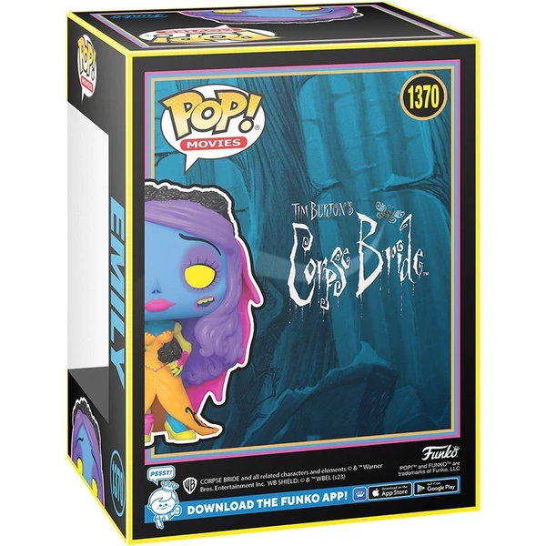 Funko POP! & Tee Box: Corpse Bride - Emily (BLKLT) S - Dárkové sety - Obrázek Q3L8000K01