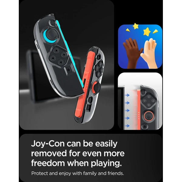 Spigen Air Fit pouzdro Nintendo Switch 2 čiré - Pouzdra - Obrázek Q4QF000L01