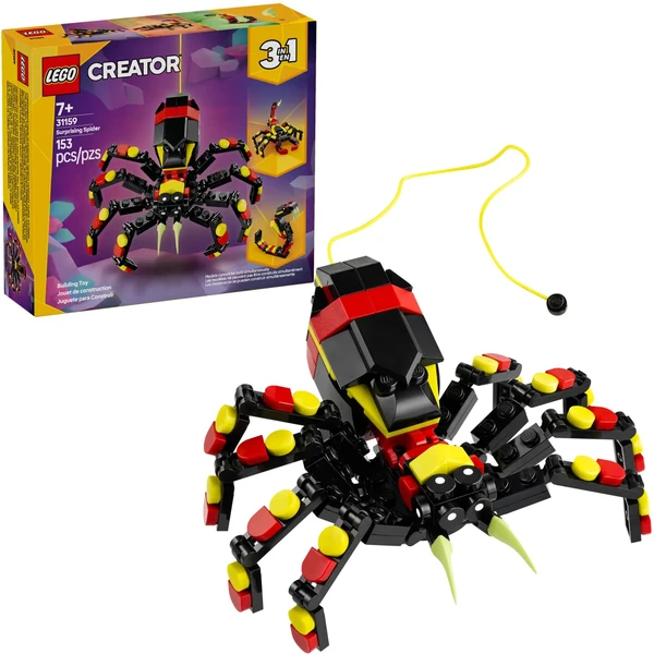 LEGO Creator 3 v 1 31159 Divoké zvíře: Překvapivý pavouk - LEGO - Hlavní obrázek