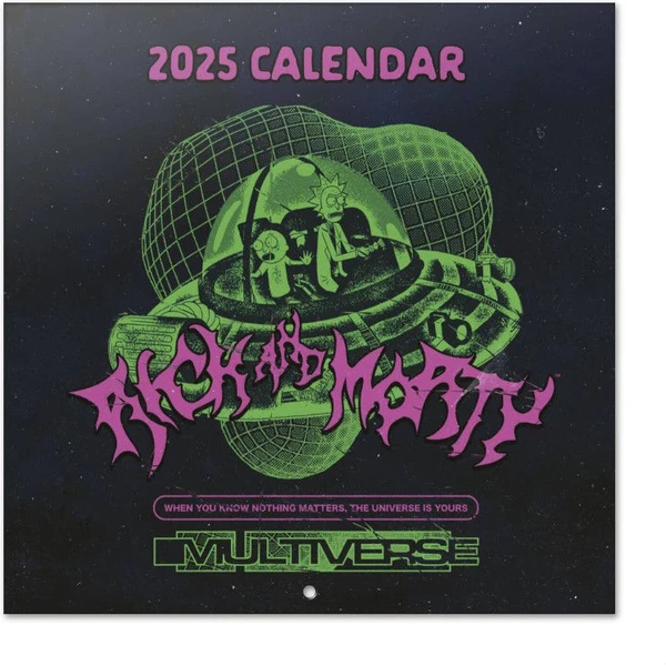 Kalendář Rick & Morty 2025 - Kalendáře - Hlavní obrázek