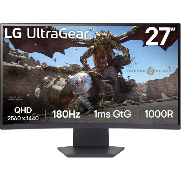 LG UltraGear 27GS60QC-B herní monitor 27"