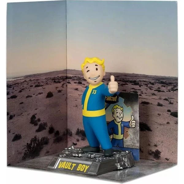 Fallout Movie Maniacs Action Figure Vault Boy (Gold Label) 15 cm - Figurky - Obrázek Q8N3000O01