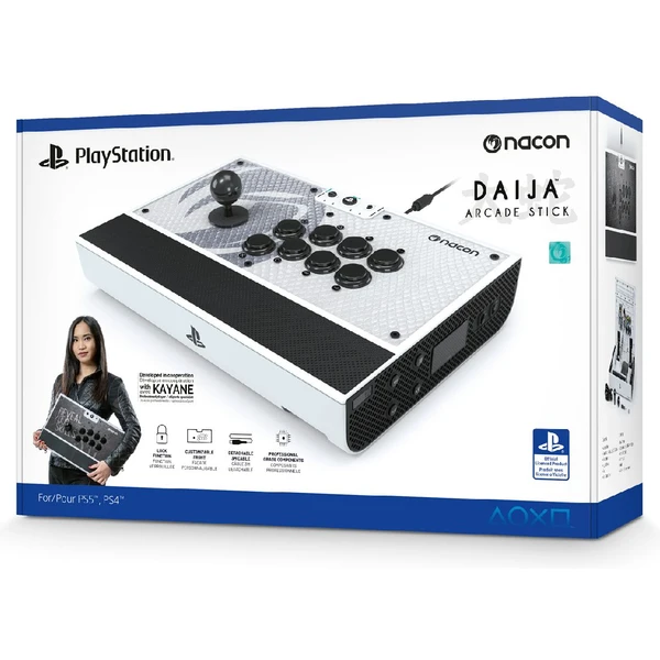 Nacon Daija Arcade Stick arkádový ovladač pro PS4/PS5 - Joysticky - Obrázek QCMS100501
