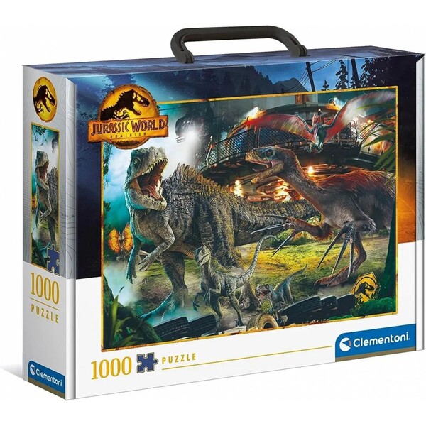 Levně Puzzle v kufříku Jurassic World 3 (1000)