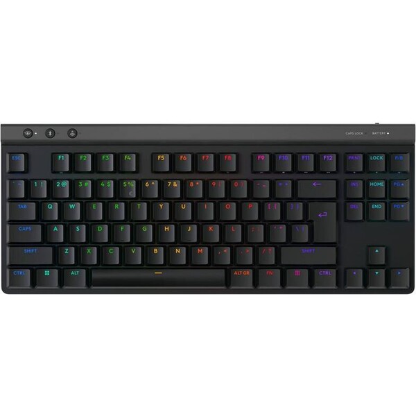 Logitech G515 TKL herní klávesnice US černá