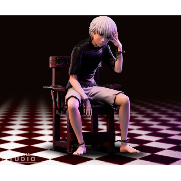 Figurka ABYstyle Studio Tokyo Ghoul - Ken Kaneki 12 cm - Figurky - Obrázek QI5E000K01