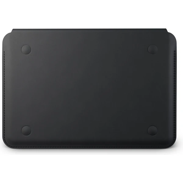 Epico Leather Sleeve kožené pouzdro pro Macbook Pro 13,3"/Air 13"/Air 13,6" černé - Pouzdra - Obrázek QP8F000K01