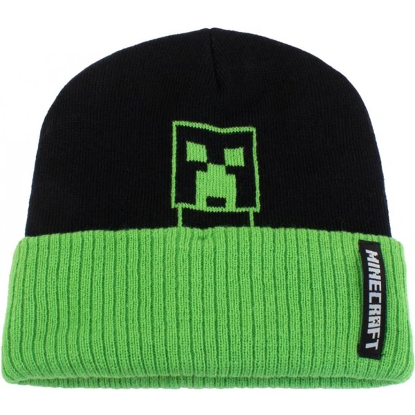 Čepice zimní Minecraft Little Creeper - Kšiltovky a čepice - Obrázek QS3J300401