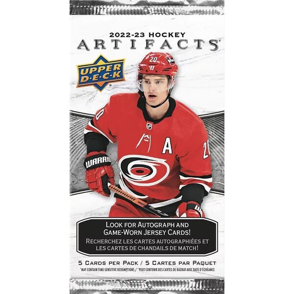 Levně Hokejové karty Upper Deck - 22-23 Artifacts Retail Balíček