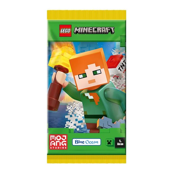 Lego Minecraft TCG Balíček karet (1. série) - Sběratelské karty a nálepky - Obrázek R0E6000K01