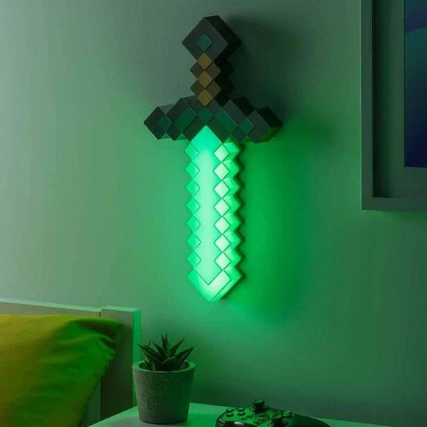 Lampička Minecraft - Diamond Sword - Lampičky - Obrázek R1D4000K01