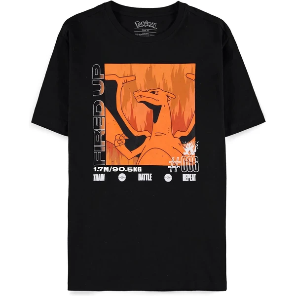 Tričko Pokémon - Charizard Fired Up XL - Trička - Hlavní obrázek