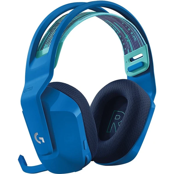 Logitech G733 LIGHTSPEED bezdrátová herní sluchátka 7.1 modrá - Sluchátka - Obrázek R23V000501