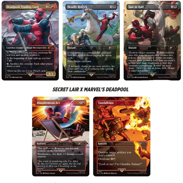 MTG - Secret Lair x Marvel 6 Nonfoil - EN - MTG karty - Hlavní obrázek