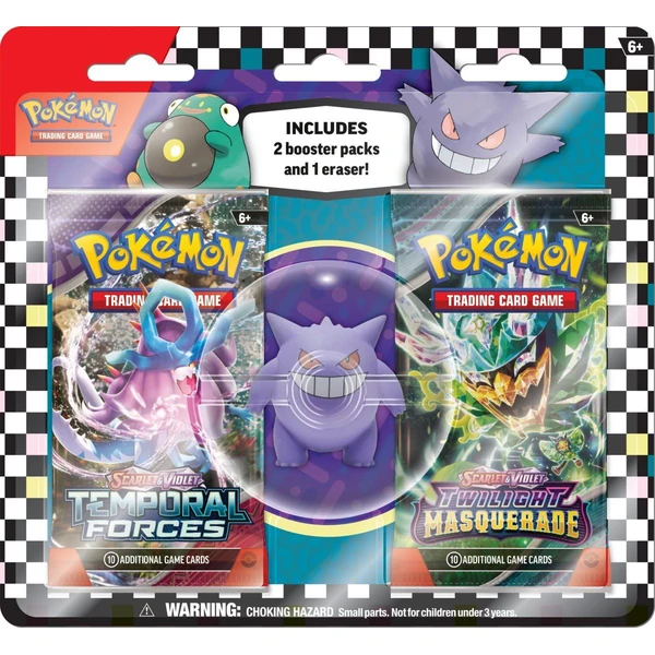 Pokémon TCG: Back to School 2024 - 2 Blister Booster s gumou - Pokémon karty - Obrázek R2H7000L01