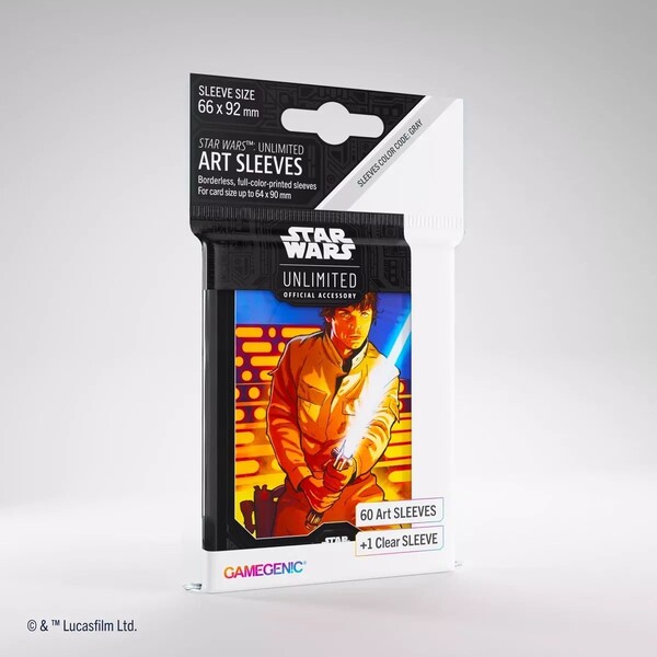 Levně Gamegenic - Star Wars: Unlimited Art Sleeves - Luke Skywalker