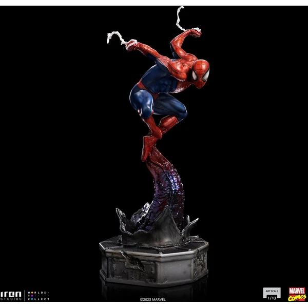 Soška Iron Studios Art Scale 1/10 Deluxe Spider-man vs Villains - Spider-Man 37 cm - Sochy a sošky - Obrázek R3M7000J01
