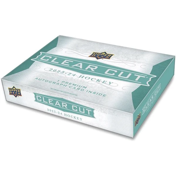 Hokejové karty 2023-24 Upper Deck Clear Cut Hockey Hobby Box - Hokejové karty - Hlavní obrázek