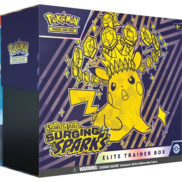 Pokémon TCG: SV08 Surging Sparks - Elite Trainer Box