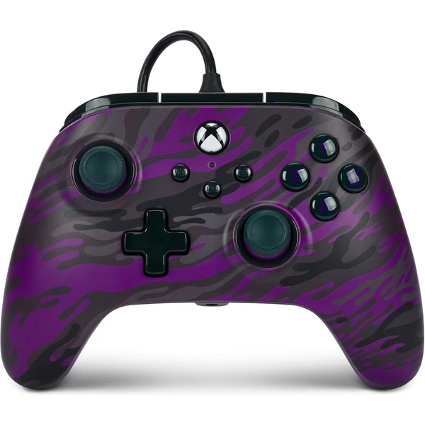 PowerA Advantage drátový herní ovladač Purple Camo (Xbox Series X|S) - Herní ovladače - Obrázek R7QS100501