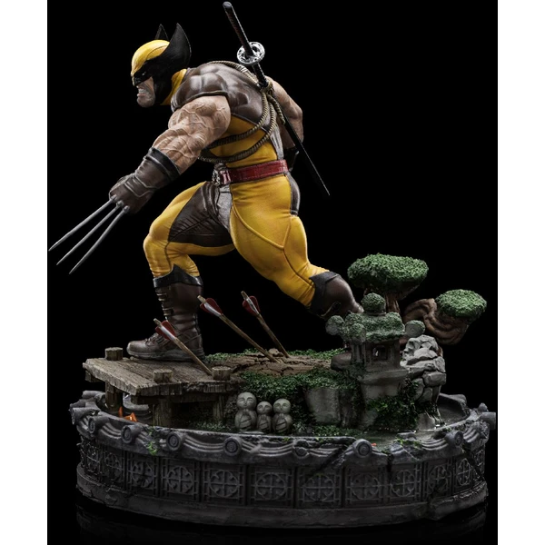 Soška Iron Studios Art Scale 1/10 Deluxe Marvel: X-Men Wolverine Unleashed 20,5 cm - Sochy a sošky - Obrázek R7T7000L01