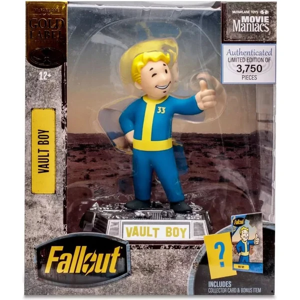 Fallout Movie Maniacs Action Figure Vault Boy (Gold Label) 15 cm - Figurky - Obrázek R8N3000O01