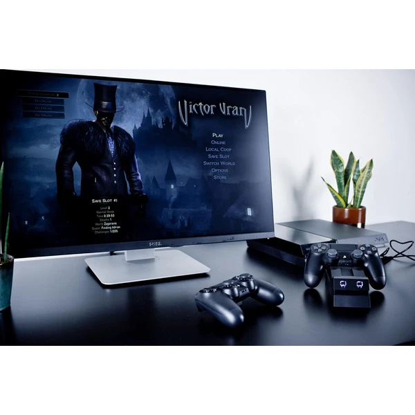 Venom VS2732 duální nabíjecí stanice pro ovladače PS4 černá - Dokovací stanice - Obrázek R9R5000701