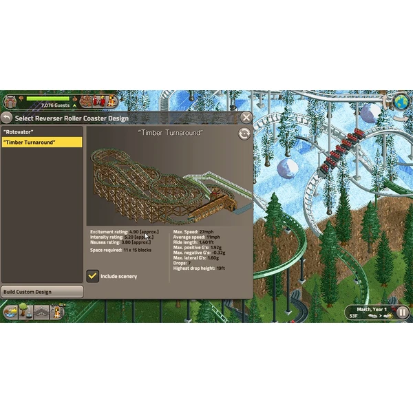 RollerCoaster Tycoon Classic (Switch) - Hry pro Nintendo Switch - Obrázek RAXD000N01