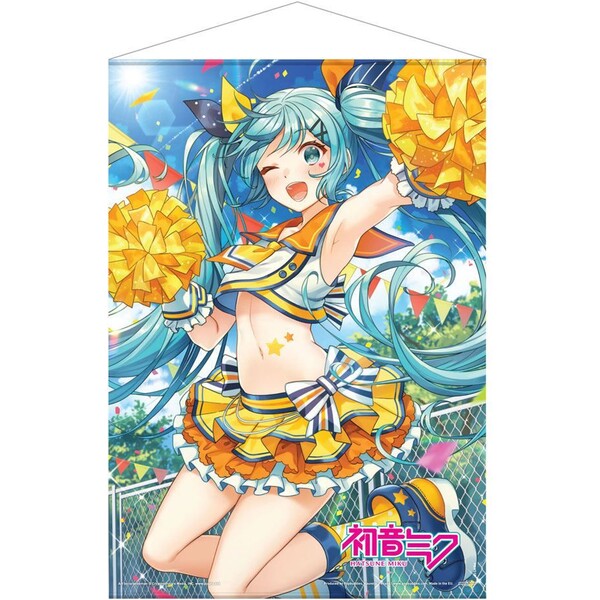 Levně Plátěný plakát Hatsune Miku - Cheerleader (Summer) 50 x 70 cm