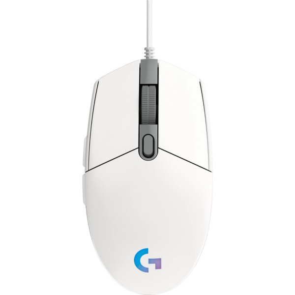 Levně Logitech G102 myš bílá