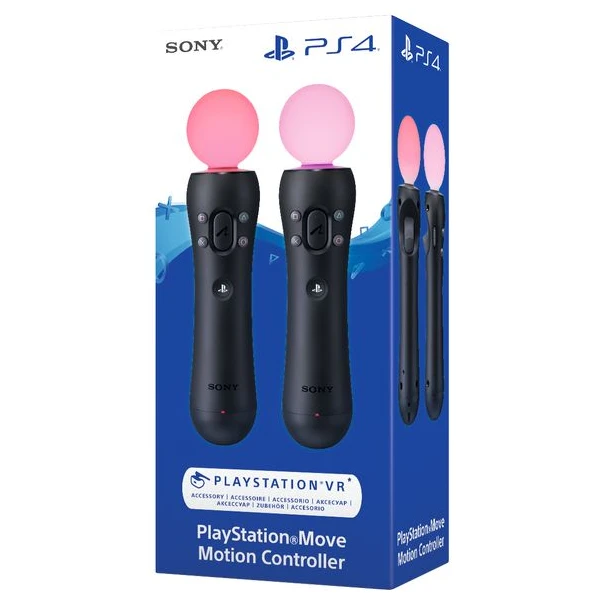 Sony Move Twin Pack (2x Move ovladače) - Herní ovladače - Obrázek RS4QF00101