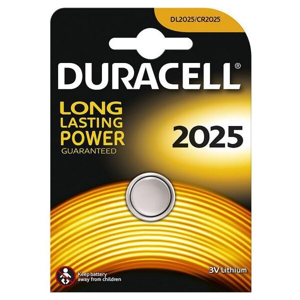 Duracell DL/CR 2025 lithiová baterie, 1 ks