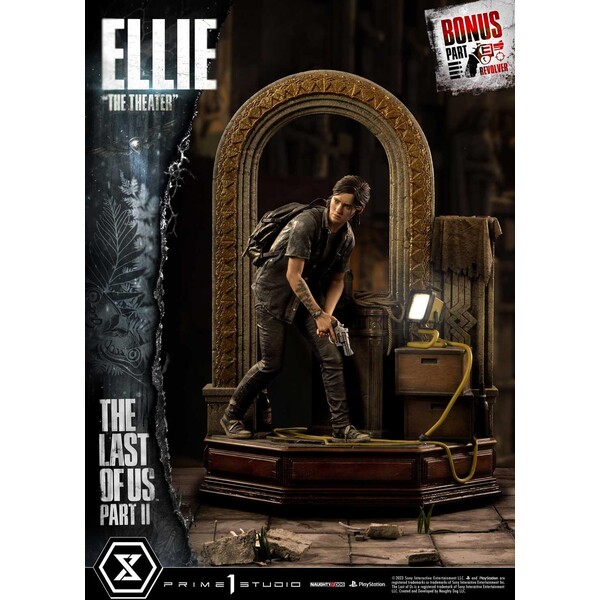 Levně Socha Prime 1 Studio The Last of Us: Part II - Ellie 1/4 "The Theater" Bonus Version