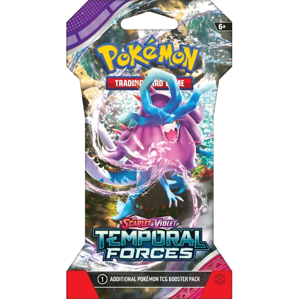 Pokémon TCG: SV05 Temporal Forces - 1 Blister Booster - Pokémon karty - Hlavní obrázek