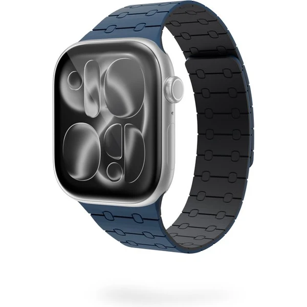 Epico Magnetic+ silikonový řemínek pro Apple Watch 49/46/45/44/42mm modrý - Řemínky - Obrázek S0SJ000K01