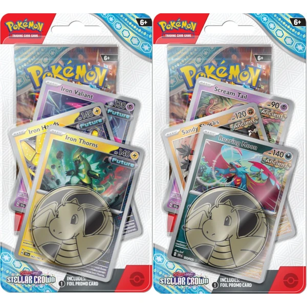 Pokémon TCG: SV07 Stellar Crown - Premium Checklane Blister - Pokémon karty - Hlavní obrázek